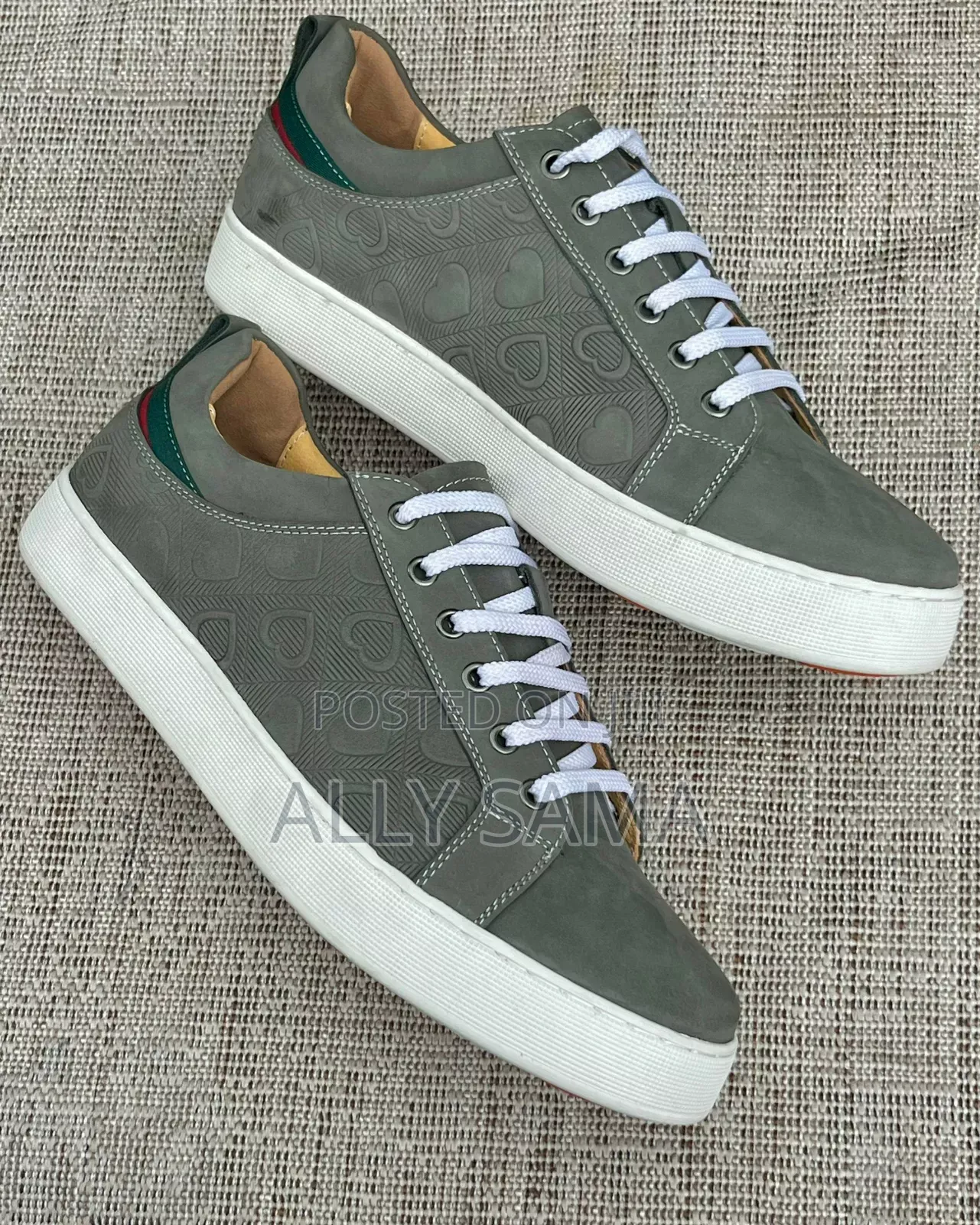 Mens Sneakers Gucci Material Leather Original