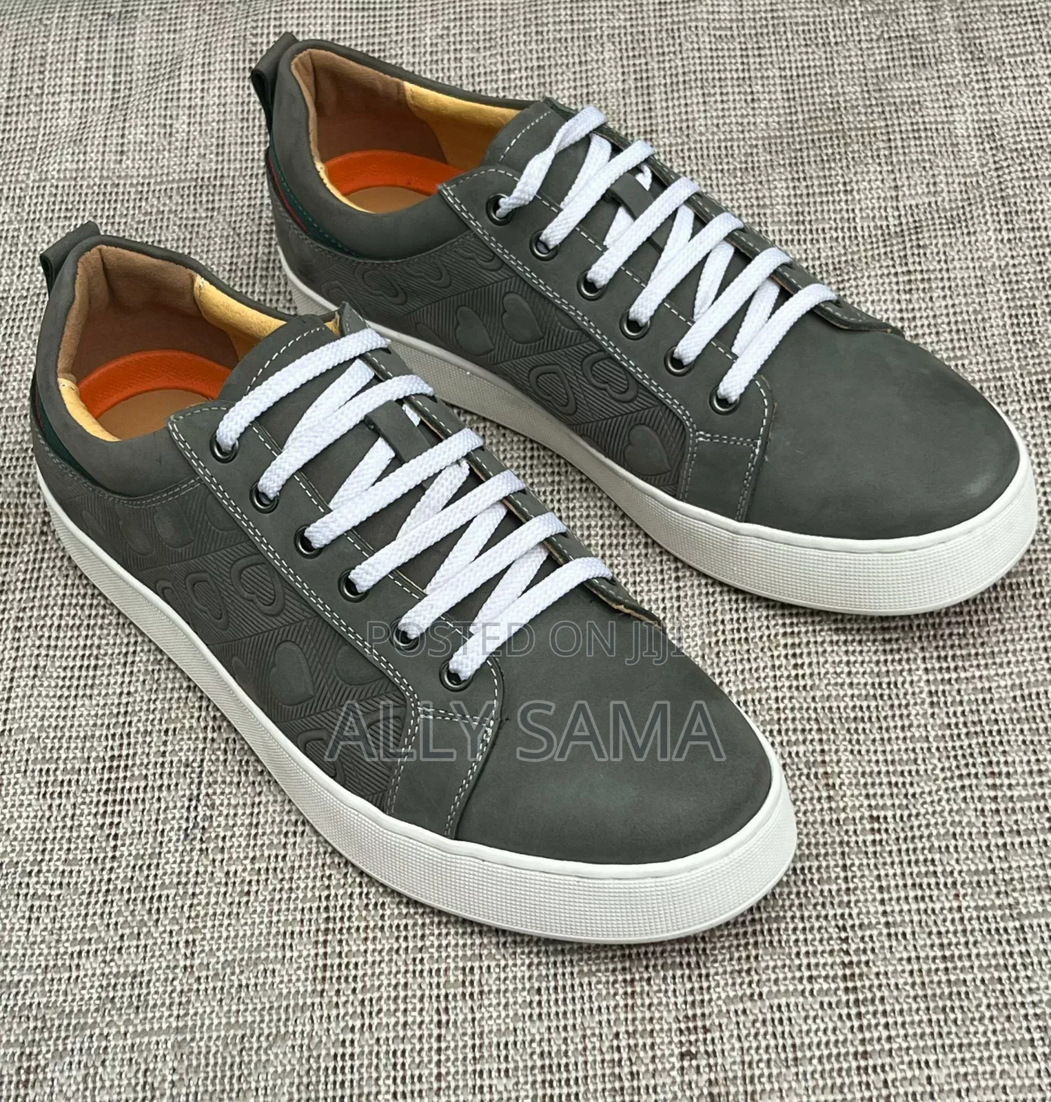 Mens Sneakers Gucci Material Leather Original