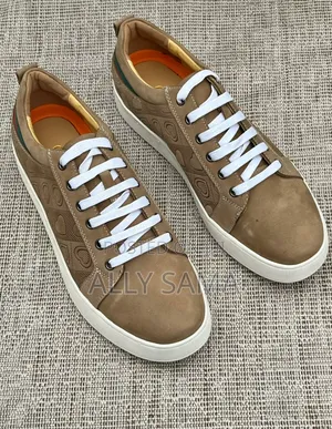 Mens Sneakers Gucci Material Leather Original
