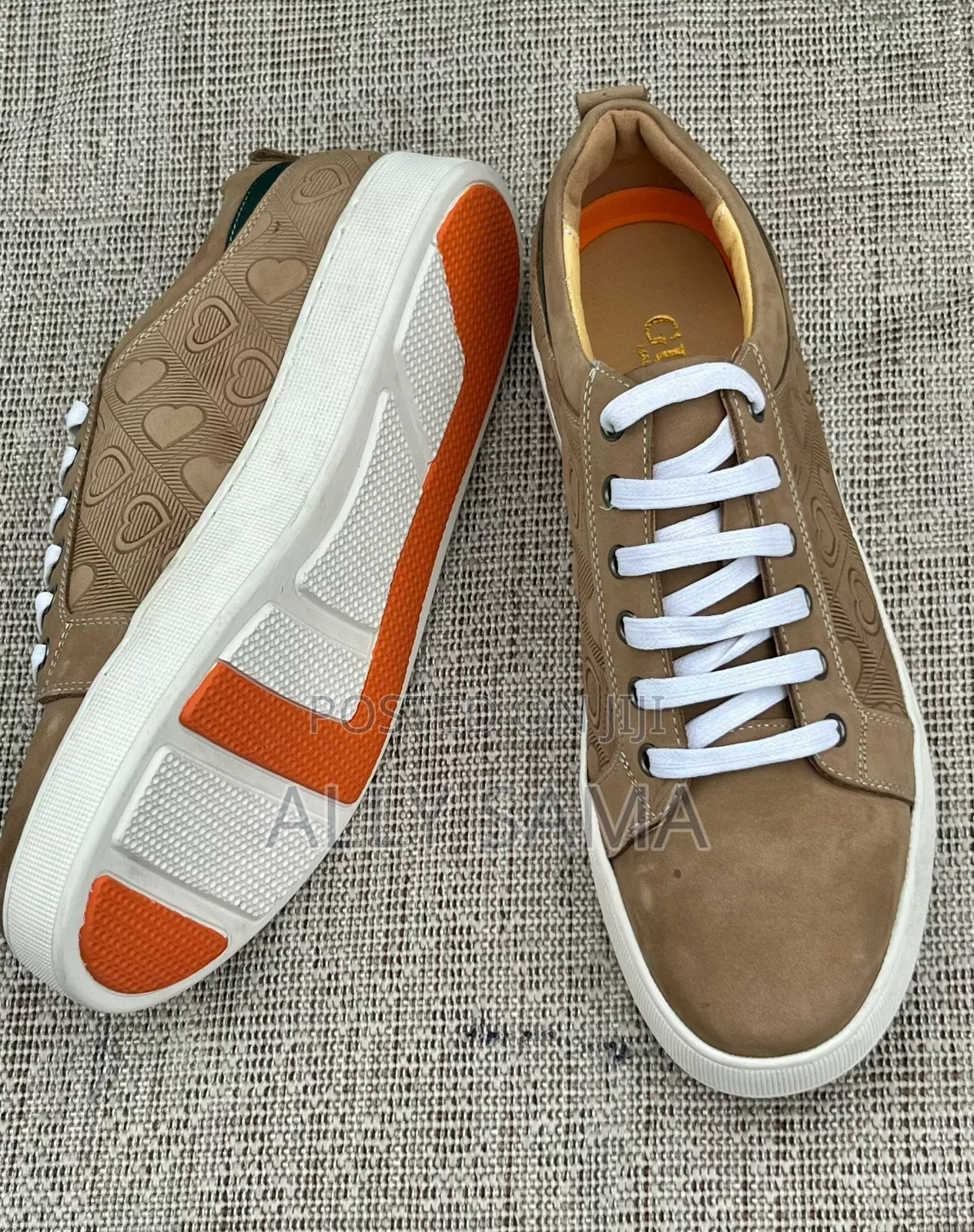 Mens Sneakers Gucci Material Leather Original