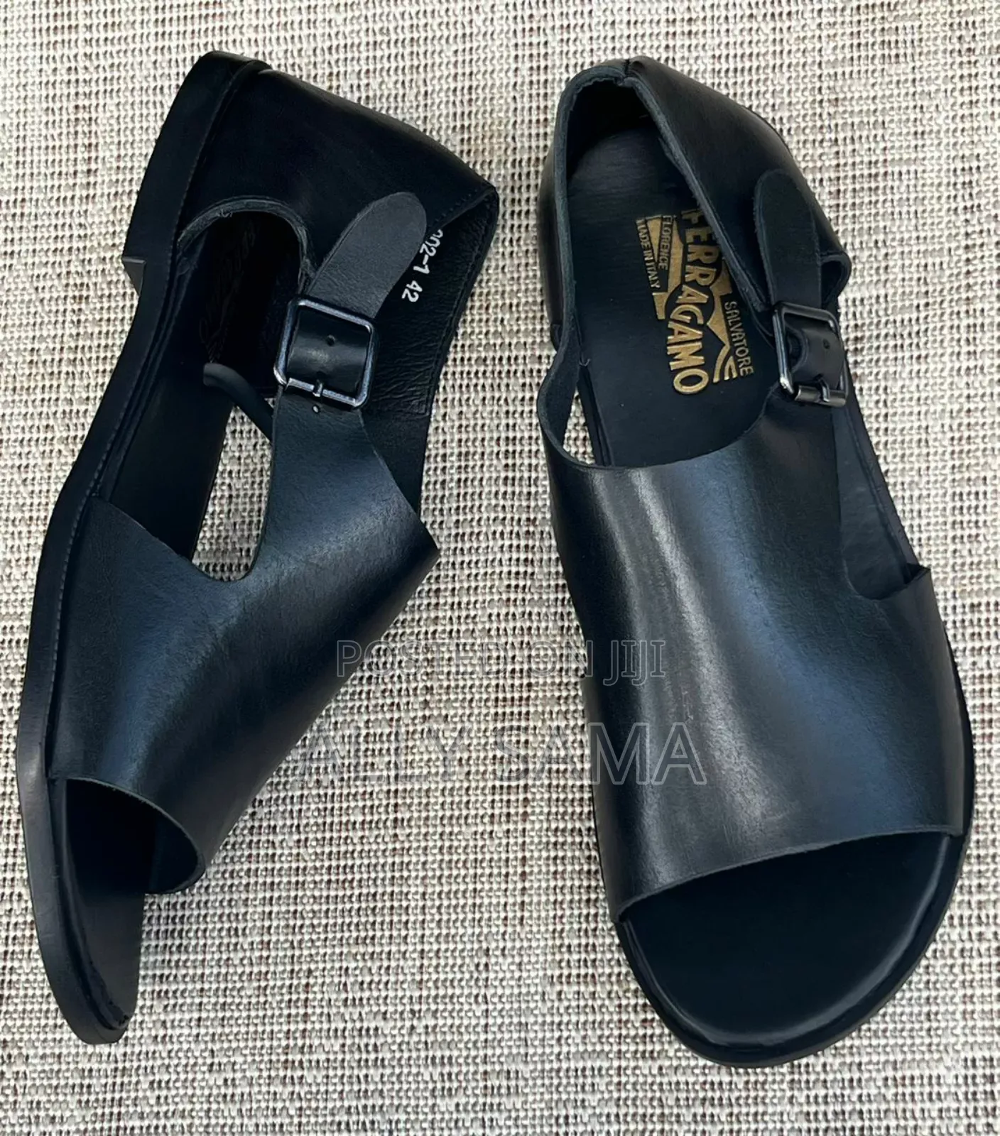 Mens Mocca Sandals Original Material Leather