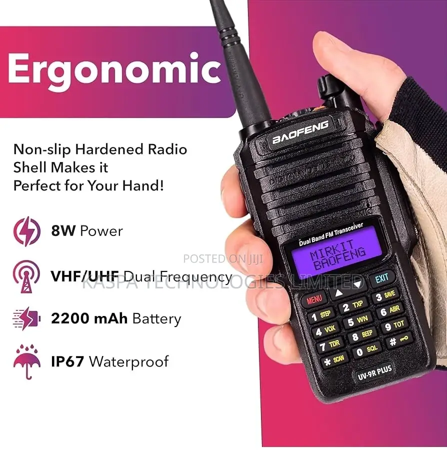 Baofeng Uv9r Plus Radio