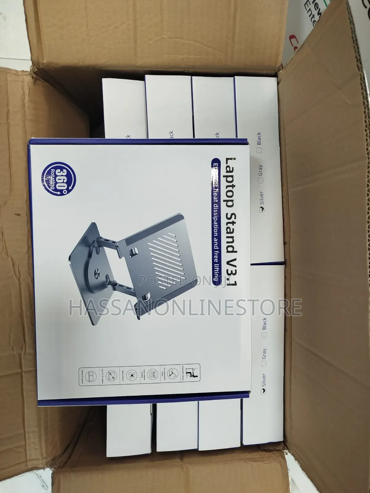 Aluminum 360° Laptop Stand V3.1