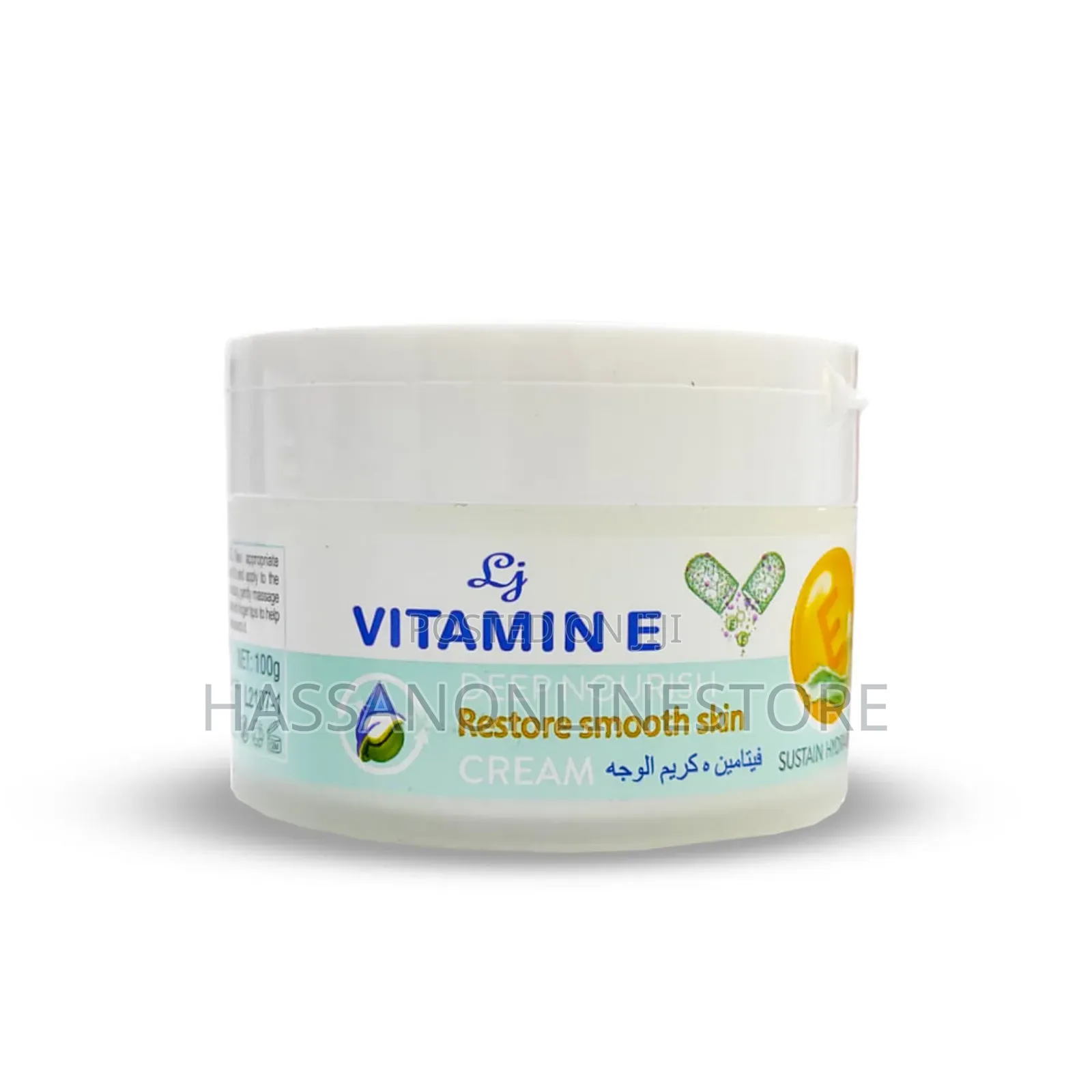 Love Jojo Vitamin E Deep Nourish Restore Smooth Skin Cream