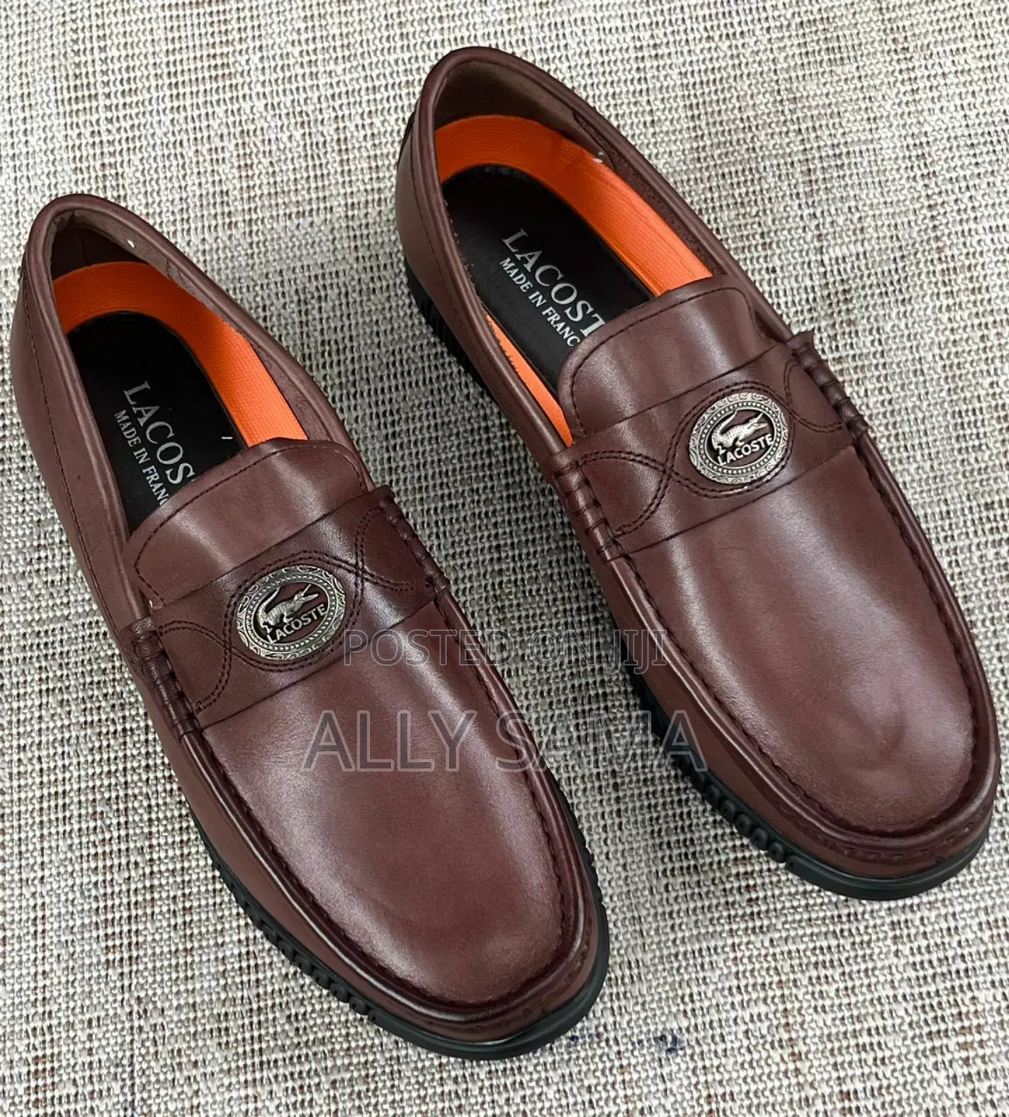 Mens Boots Loafers Brown Material Leather Original