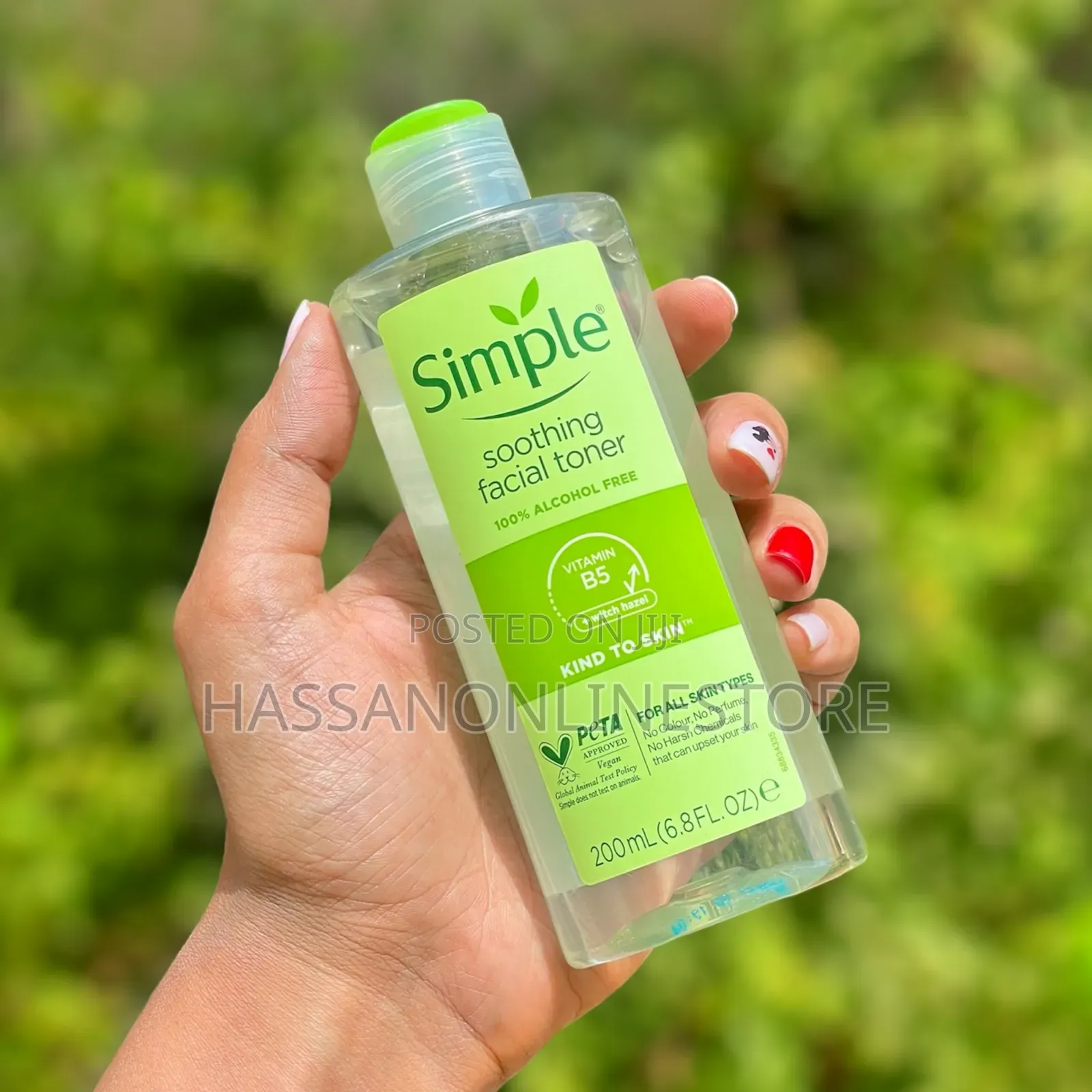 Simple Soothing Facial Toner 200ml