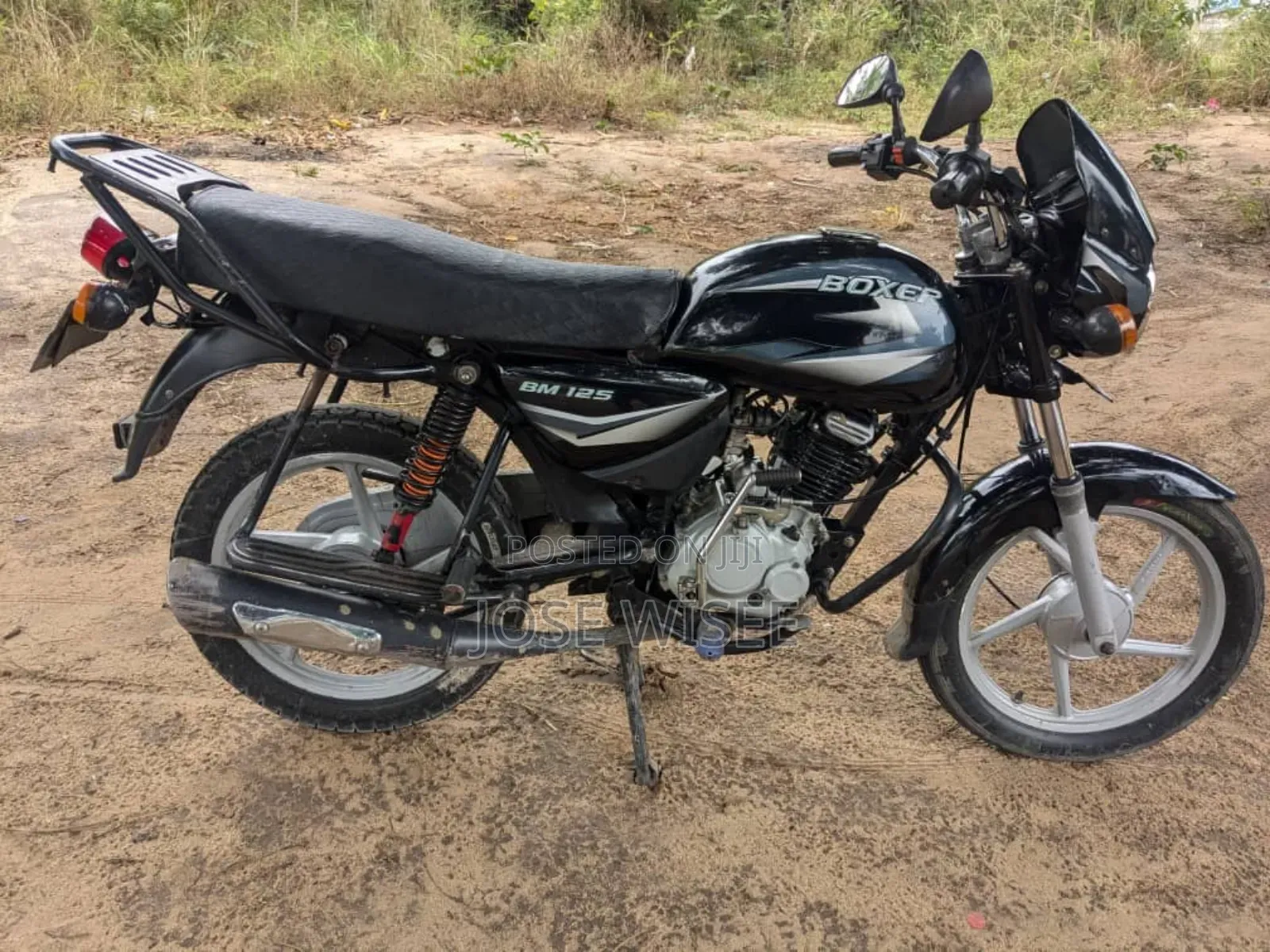 Bajaj Boxer 125 2024 Black