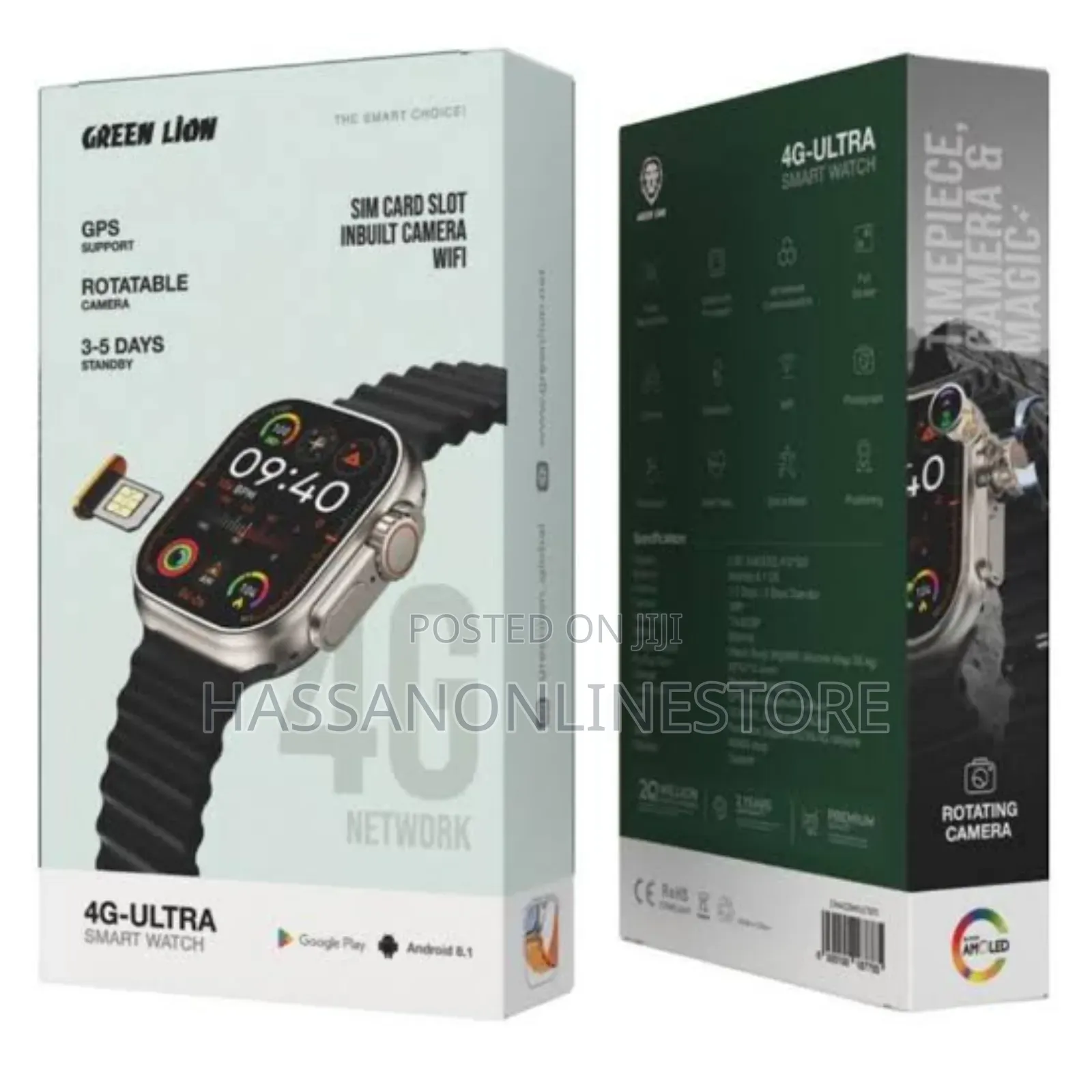 Green Lion 4G Ultra Smartwatch