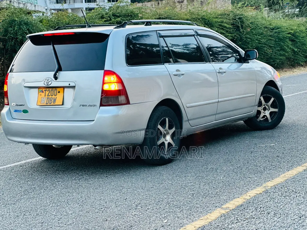 Toyota Corolla Fielder 2006 Silver