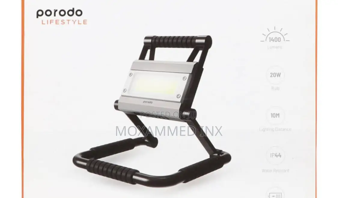 Porodo PD-LSMLJTFL Foldable Multi-Joint Outdoor Flashlight