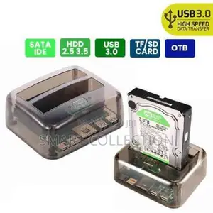 USB 3.0 HDD Docking Station Dual Multifunction Hard Drive