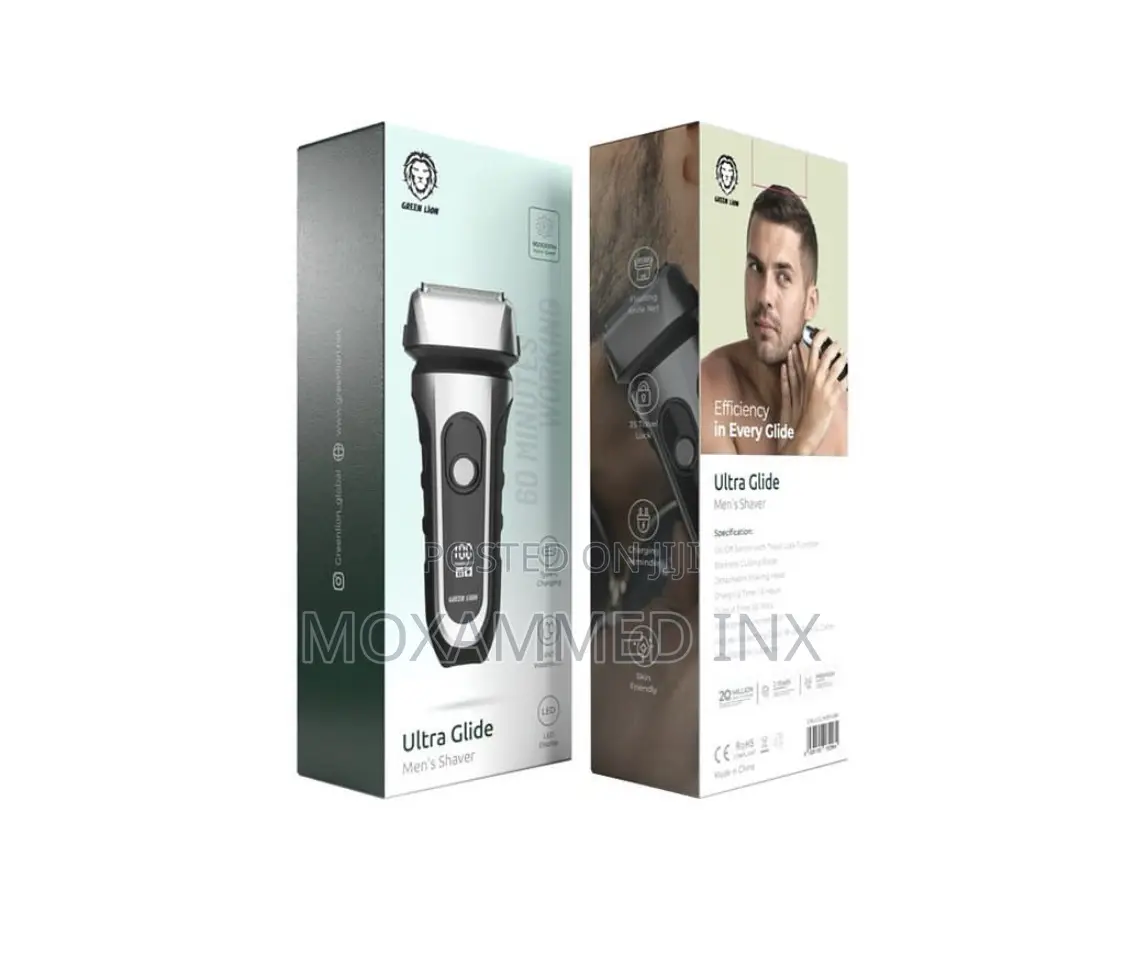 Greenlion GNULGLIMSHVBK Ultra Glide Mens Shaver