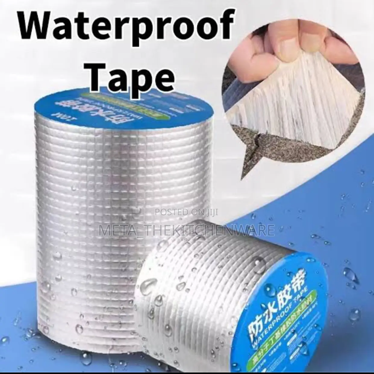 Aluminum Waterproof Foil Tape(10cm.5M and 20cm.5M)