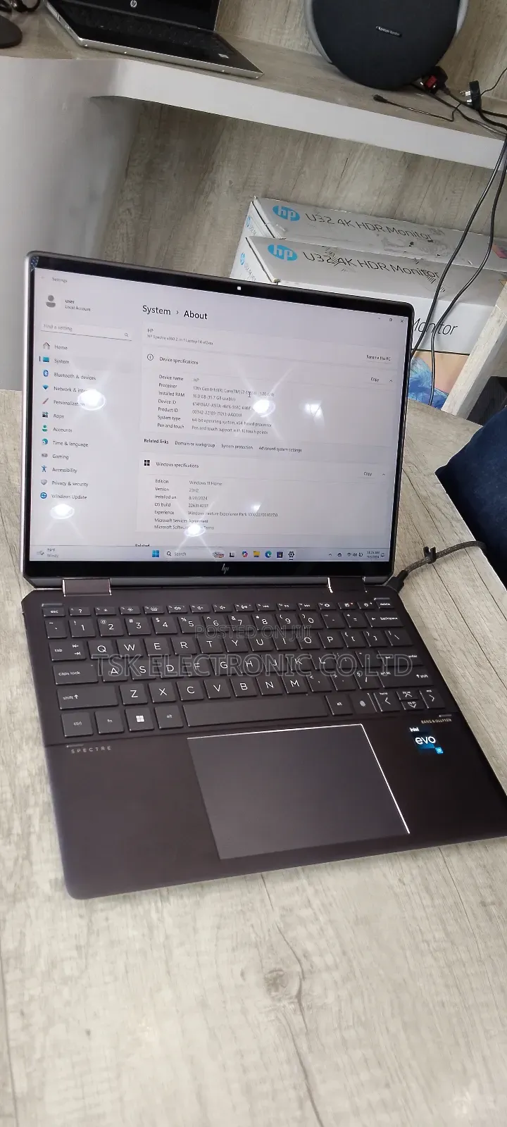 Laptop HP Spectre 14 16GB Intel Core I7 SSD 1T
