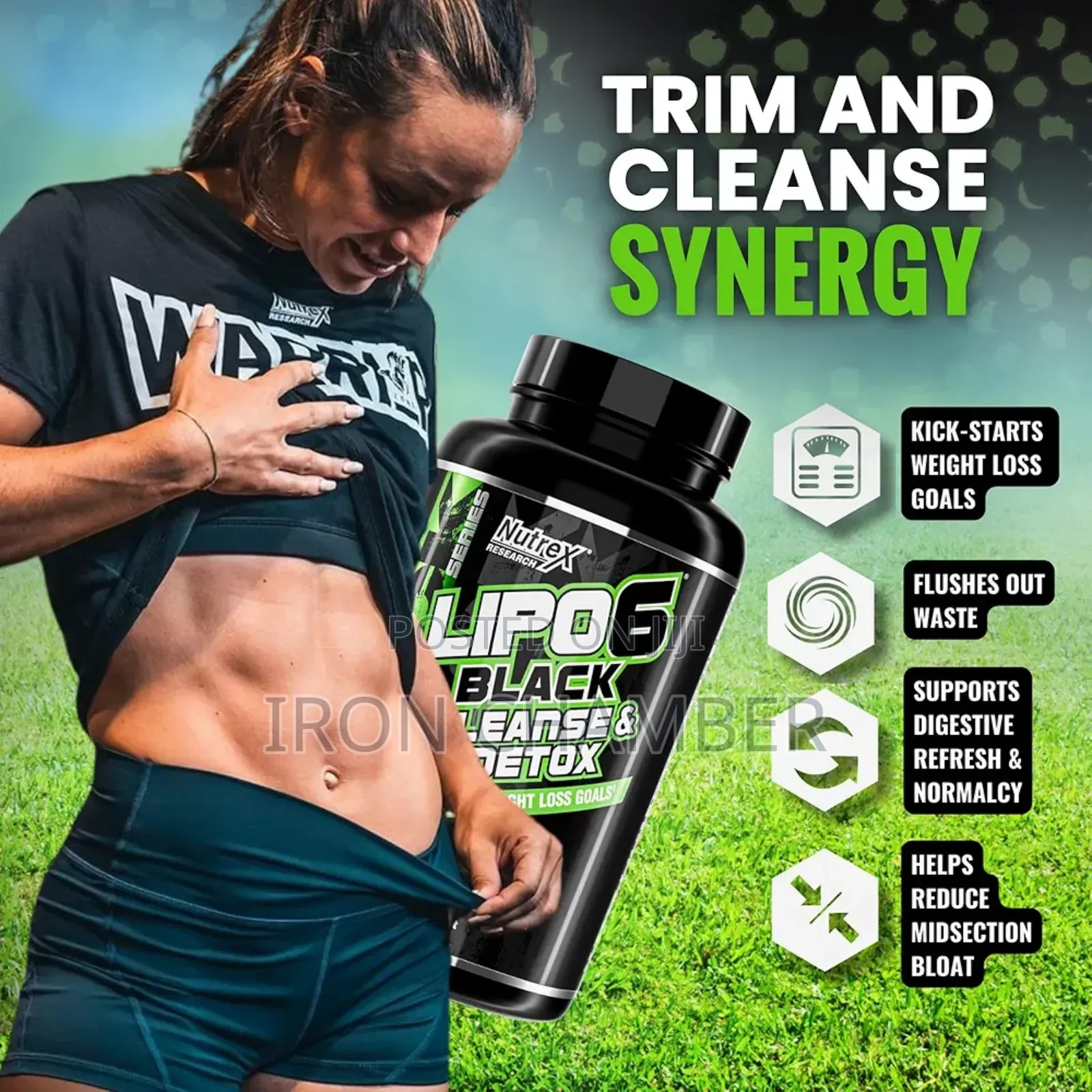 Lipo6 Black Cleanse and Detox (60 Capsules).