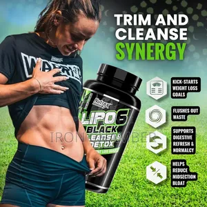 Lipo6 Black Cleanse and Detox (60 Capsules).
