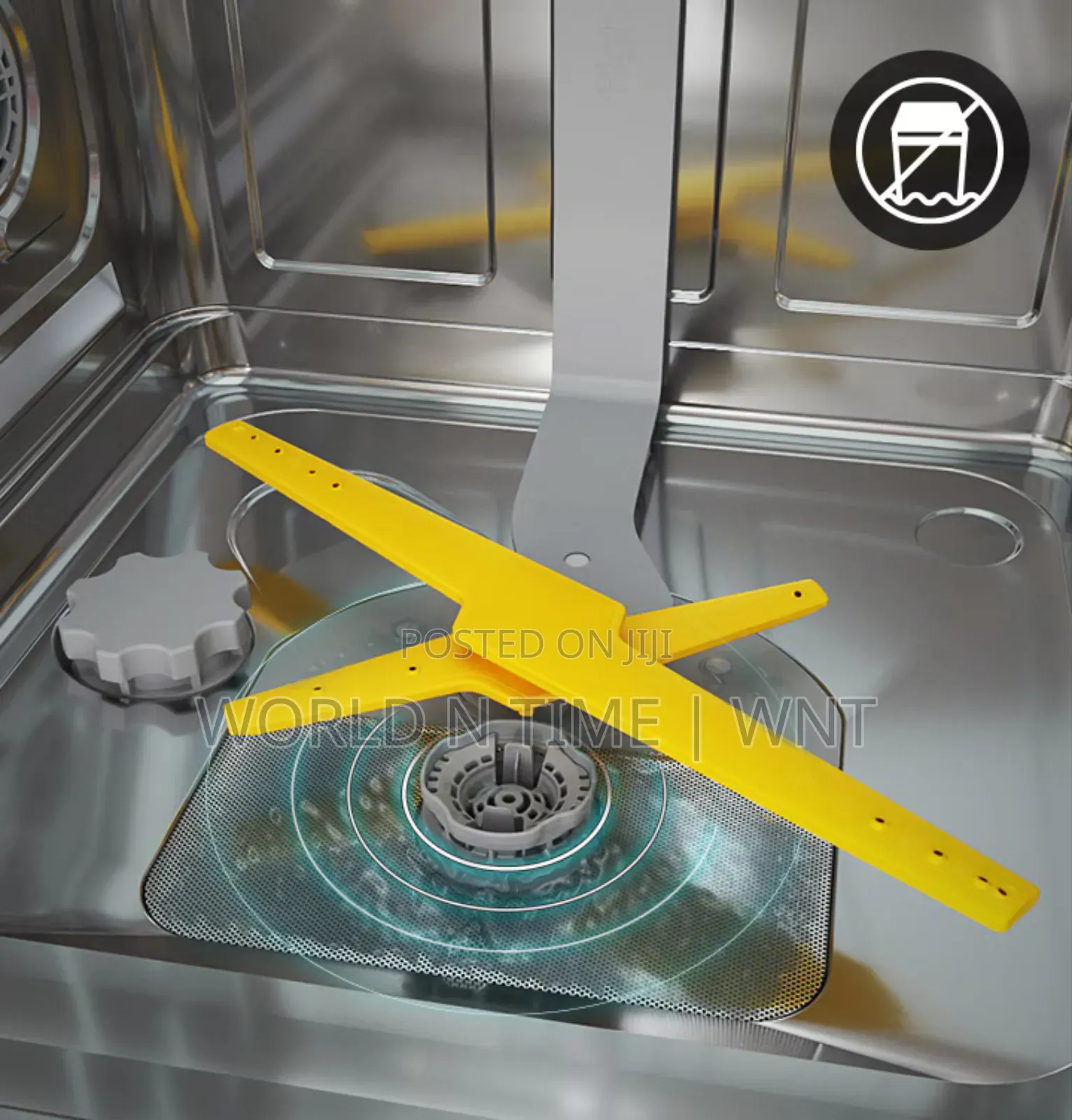 SAMSUNG DISHWASHER DW60BG730FSLEU Silver, 13 Place Setting.