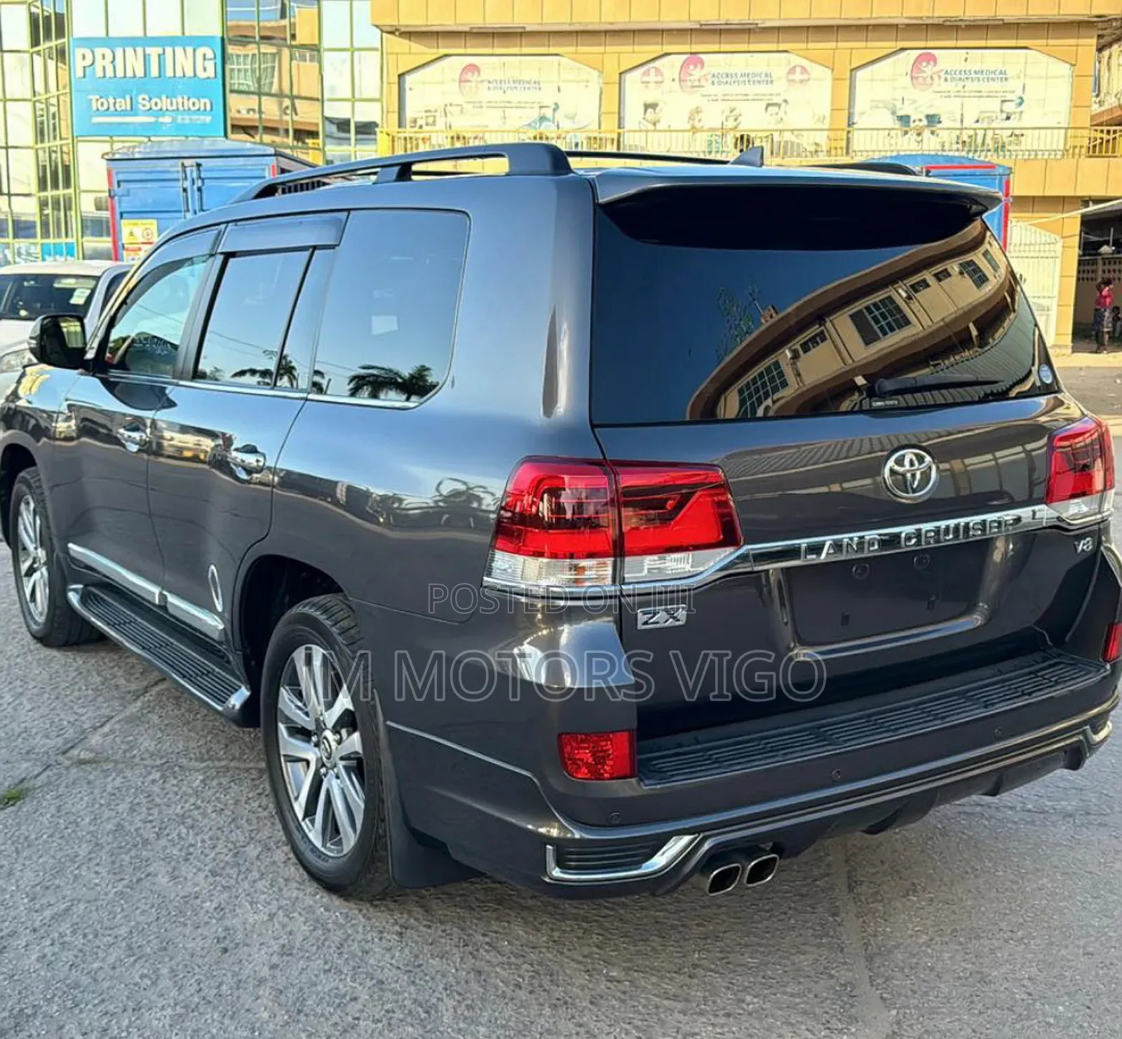 Toyota Land Cruiser 2017 Gray