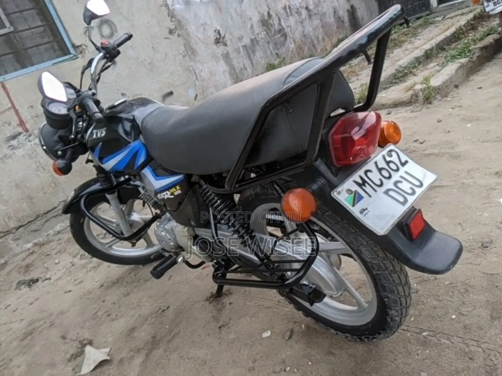 TVS HLX 125 2024 Black