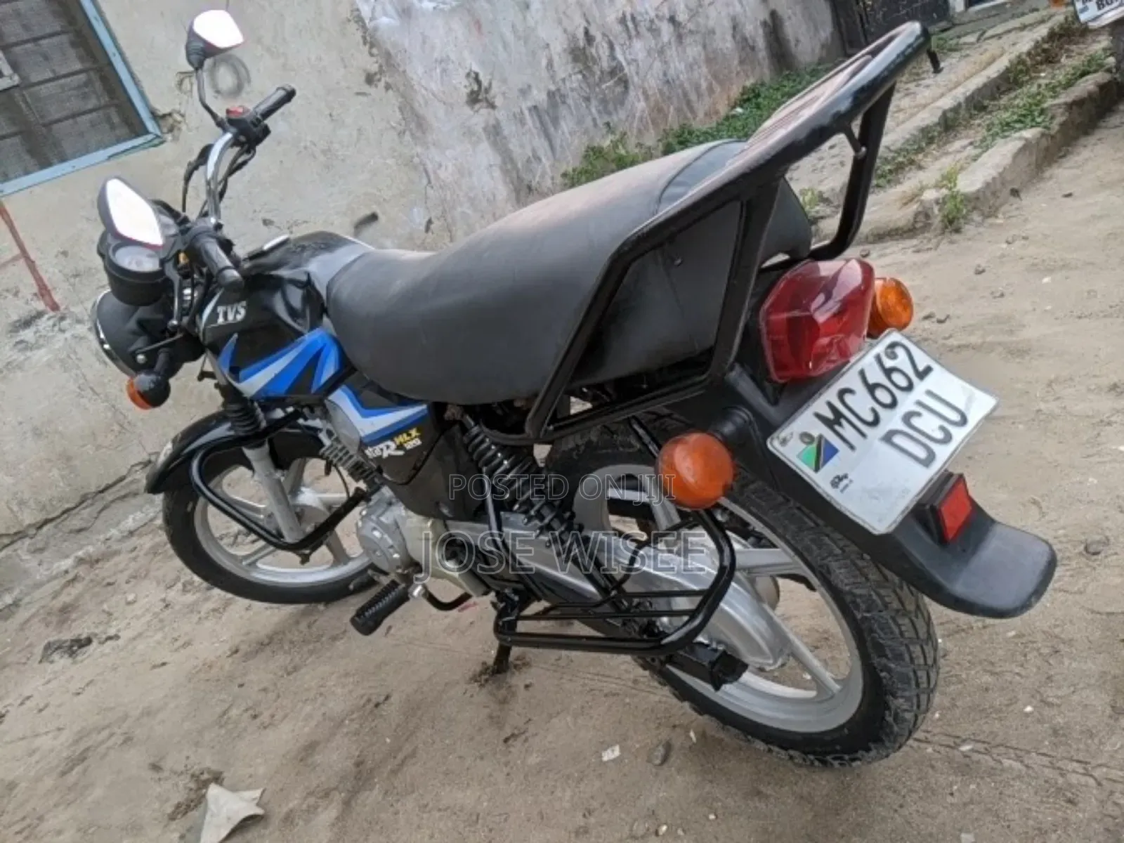 TVS HLX 125 2024 Black