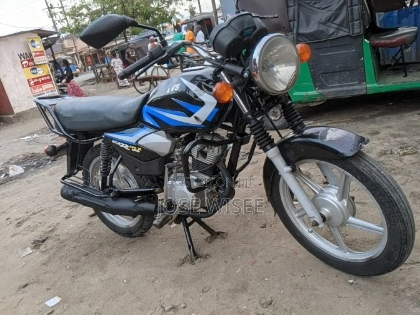TVS HLX 125 2024 Black