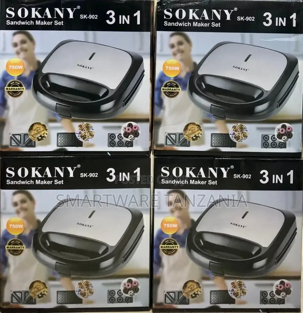 Sokany 3 IN 1 Sandwich Maker Grill