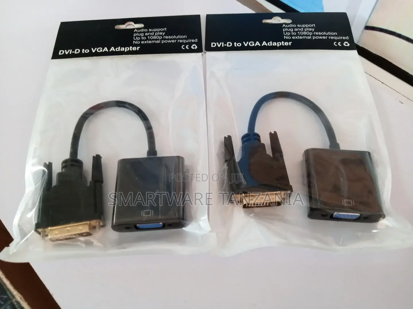 DVI-D Male To VGA 15 Pin Female Cable Adapter Converter