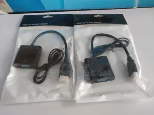 HDMI Male To VGA Female Connector Cord For Laptop Computer