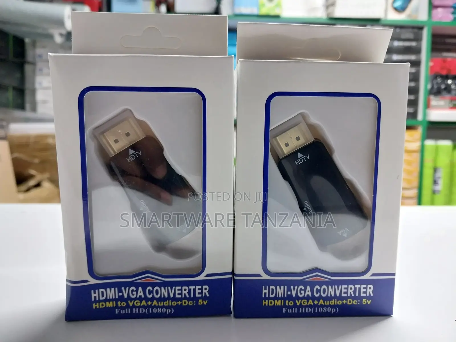 1080P HDMI To VGA Converter Adapter Dongle With 3.5mm Audio