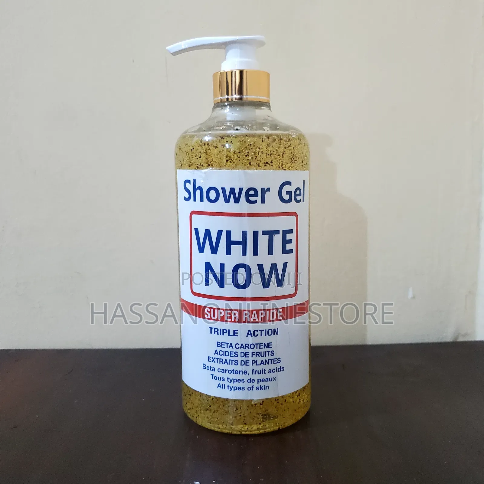 White Now Super Rapide Triple Action Shower Gel 1000ml