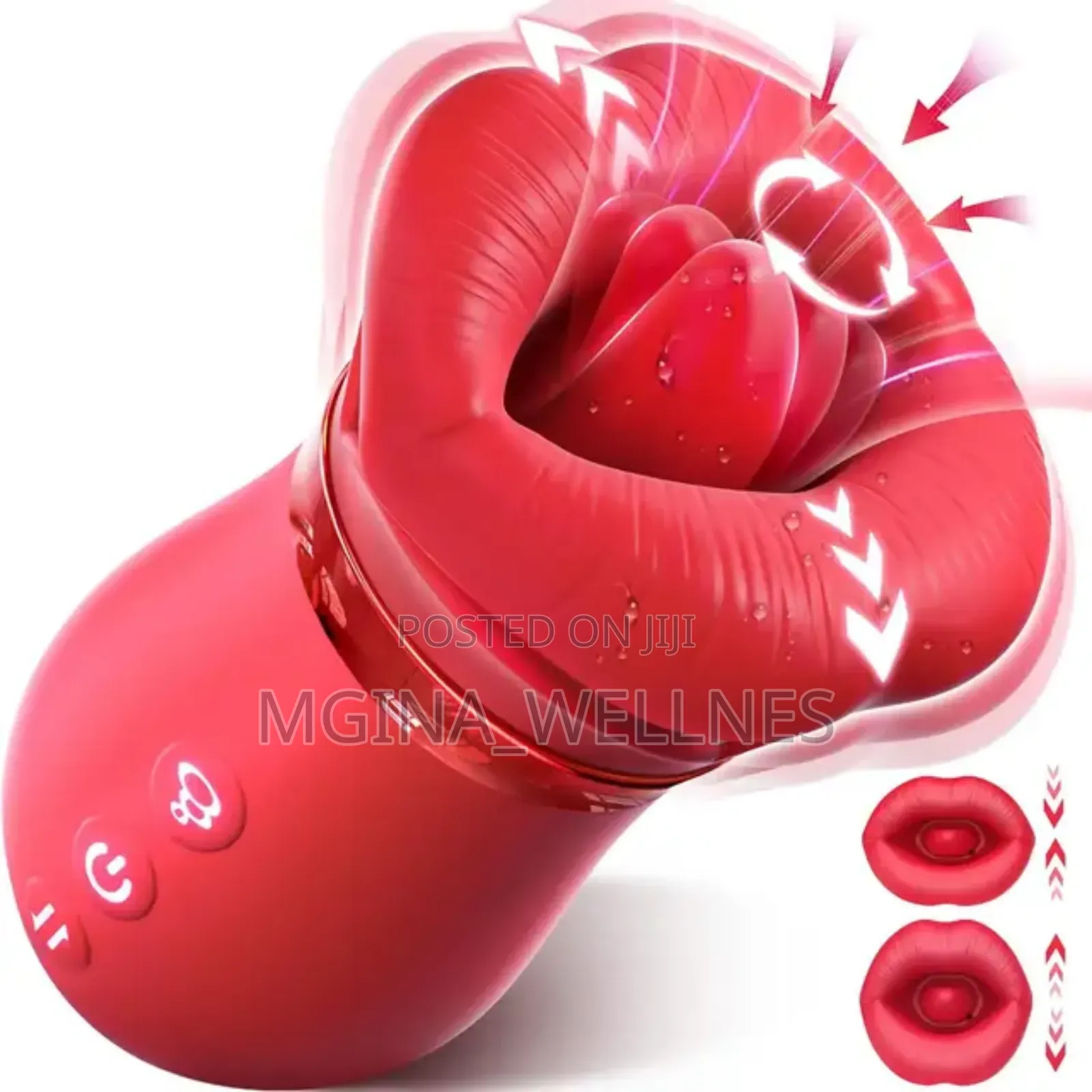 4 in 1 Female Clitoris Sucking Licking Vibrators in 360°