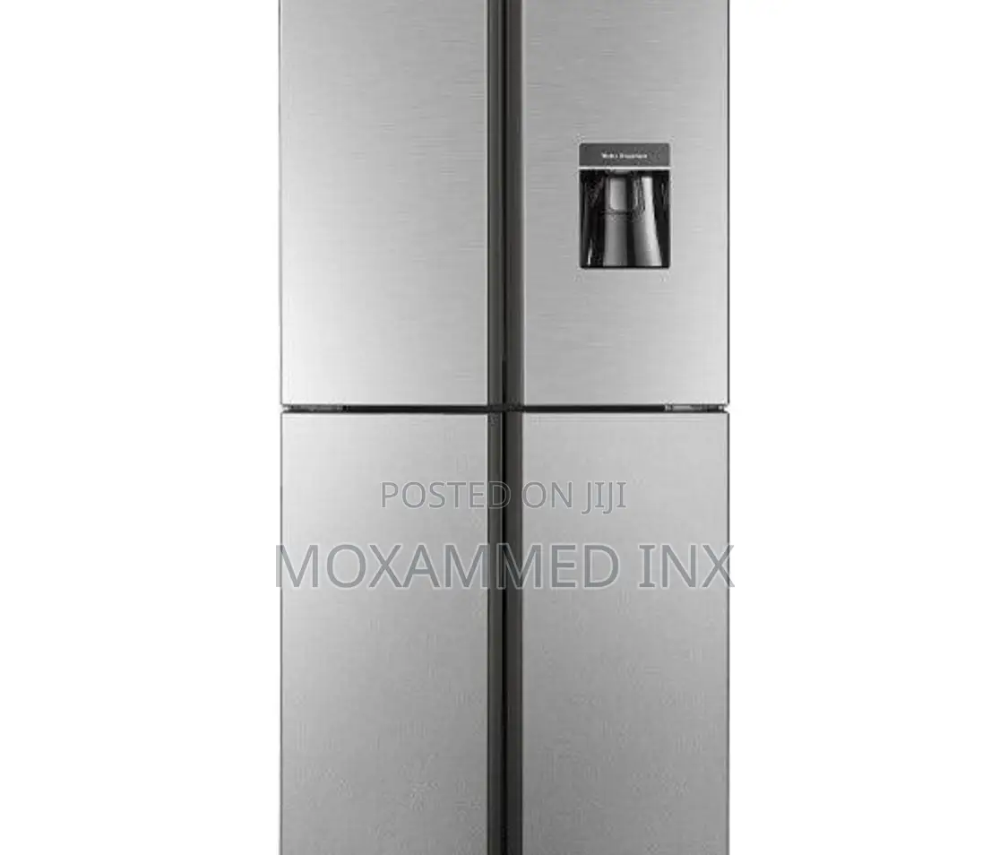 Hisense Fridge H520fi-Wd 392litres INOX Watee Dispenser Cros