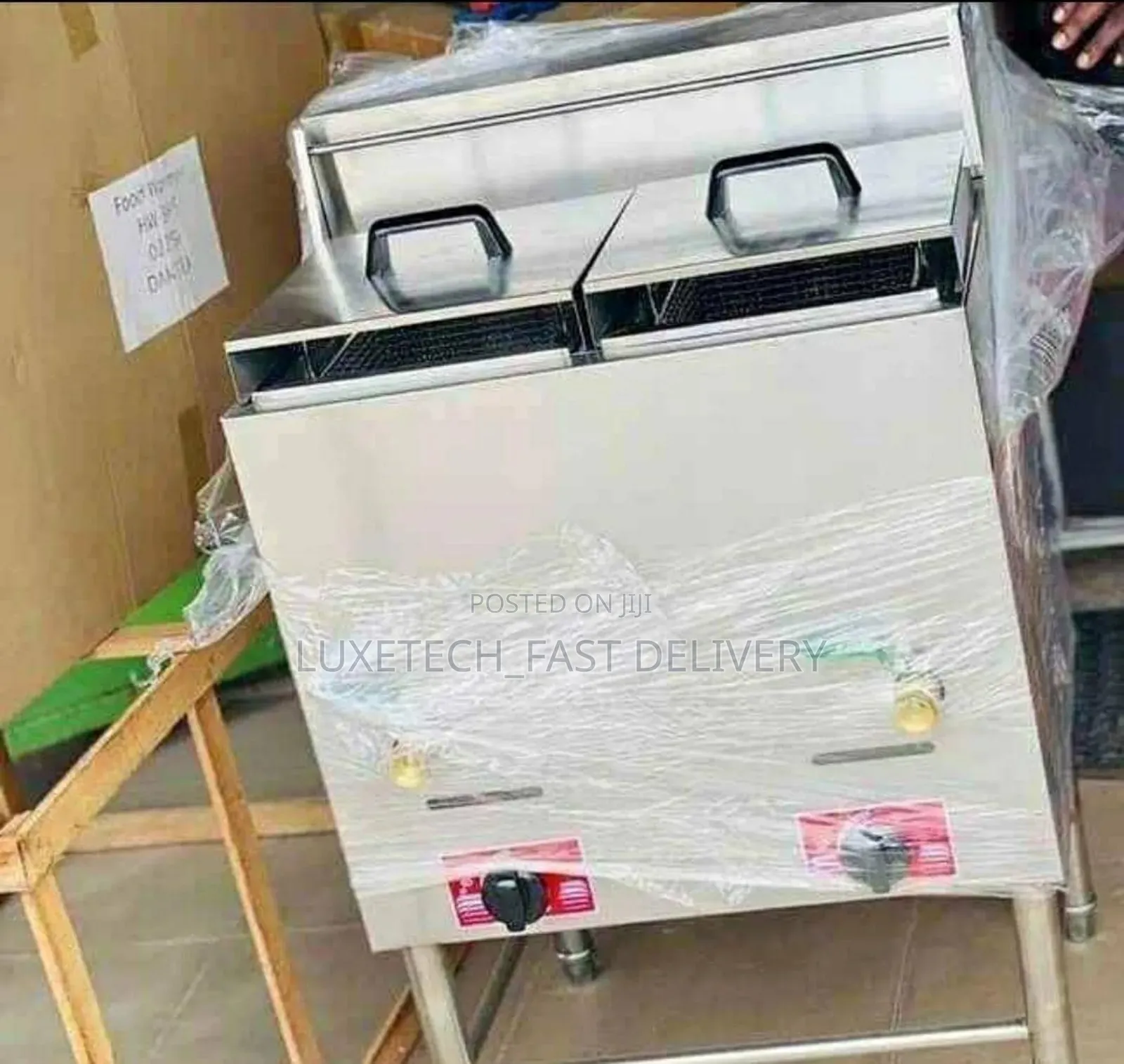 Commercial Standing Gas Deep Fryer 28 Litres