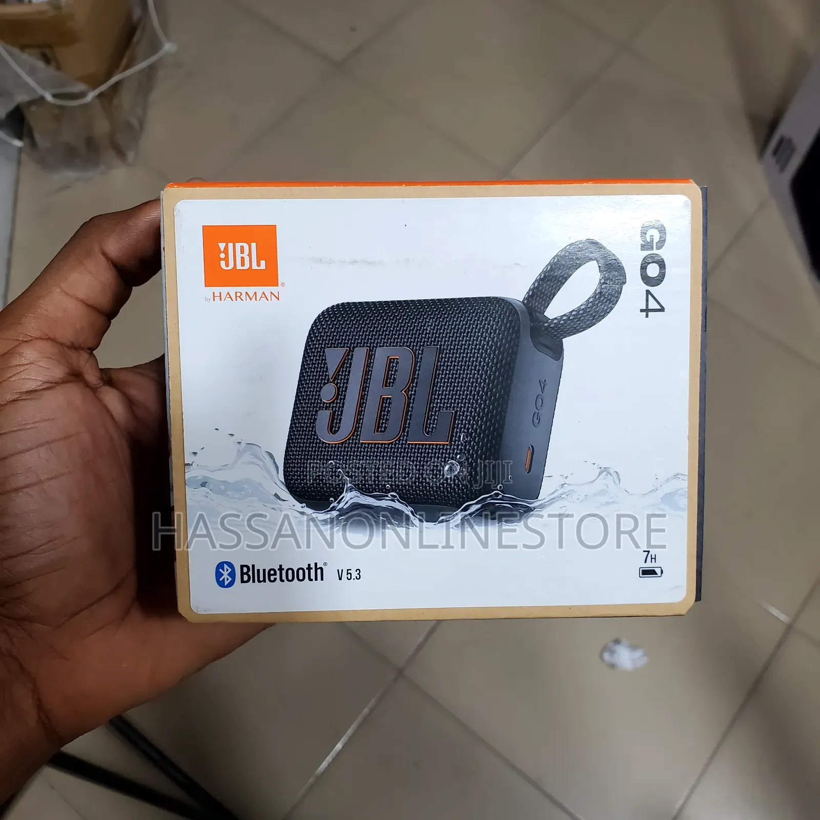 JBL Go 4 Bluetooth Speaker - Black
