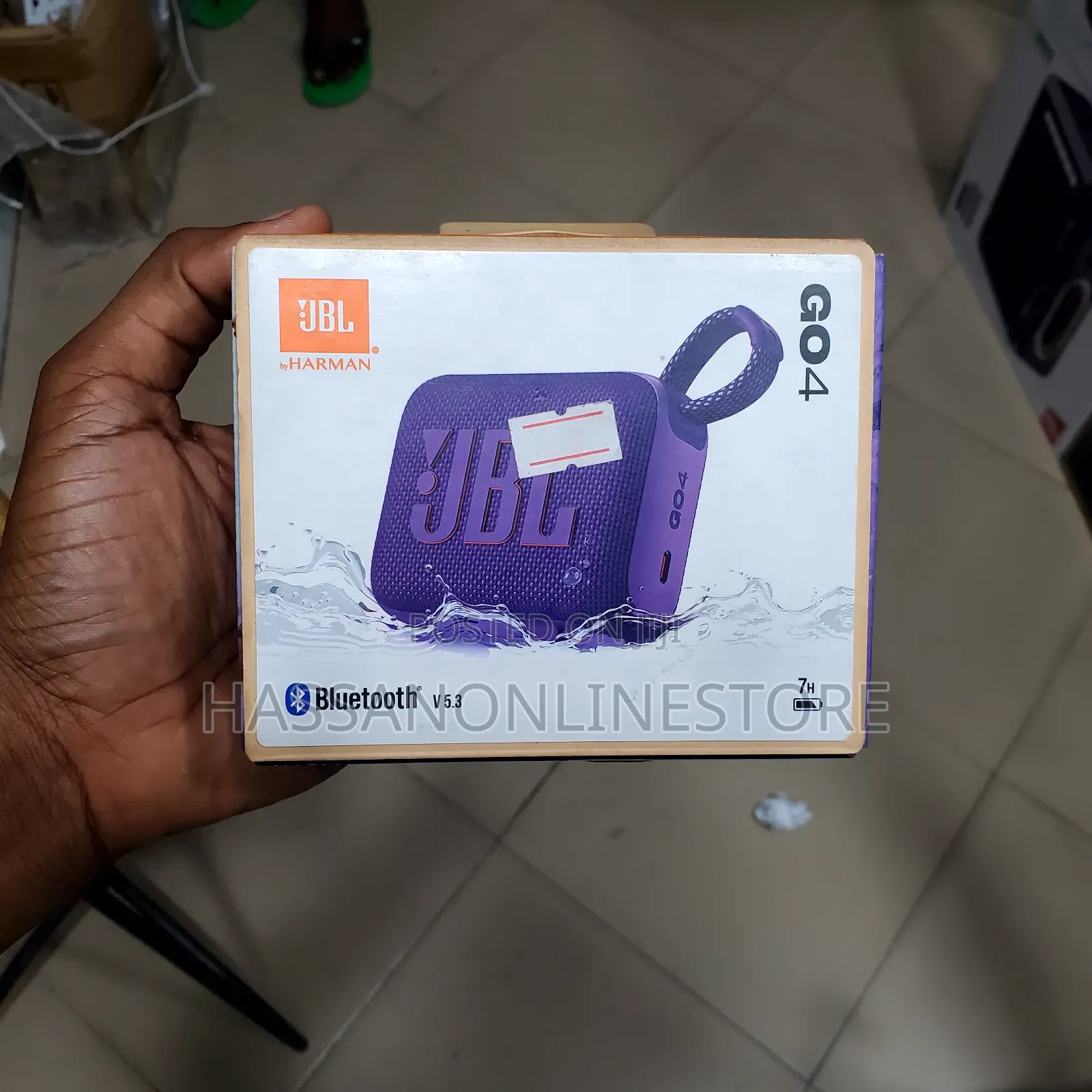JBL Go 4 Bluetooth Speaker - Purple