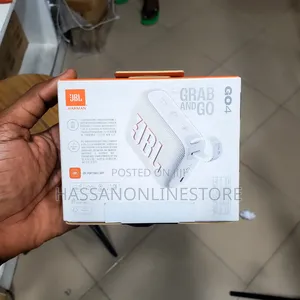 JBL Go 4 Bluetooth Speaker - White