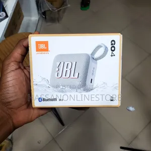 JBL Go 4 Bluetooth Speaker - White