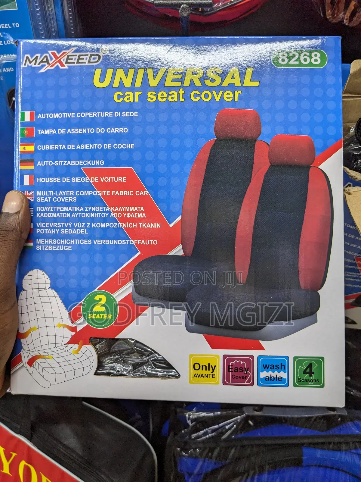 8268 Universal Car Seat Cover
