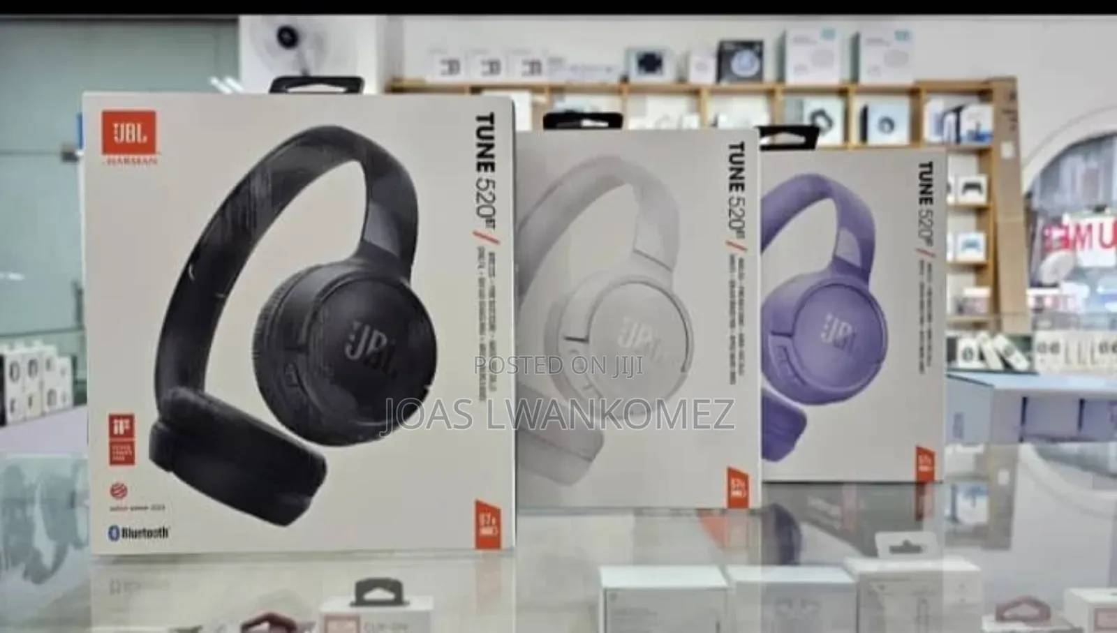 JBL Tune 520 Bluetooth Headphones. in Ilala Headphones, Joas