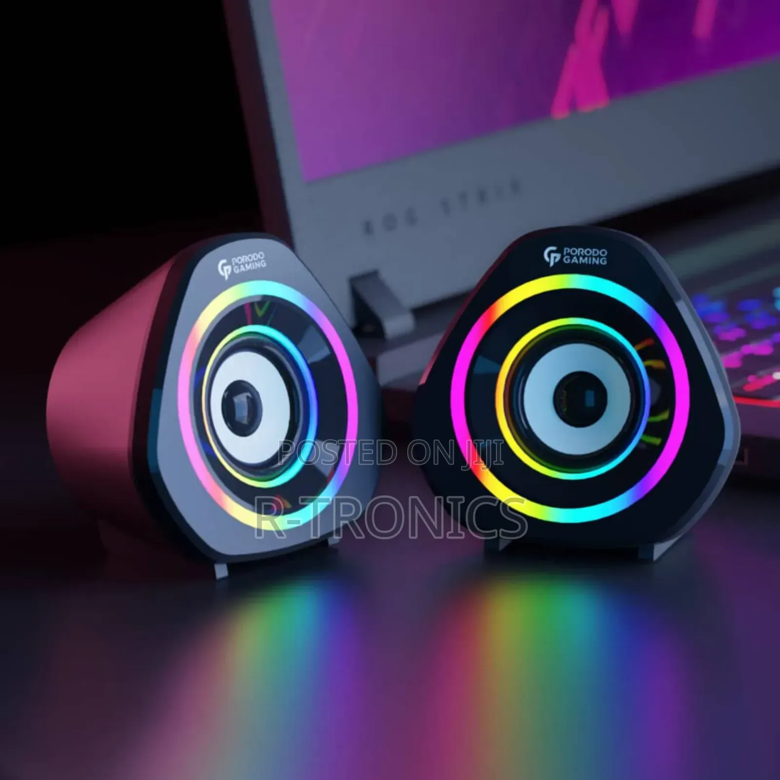Porodo Gaming Stereo Gaming Speakers
