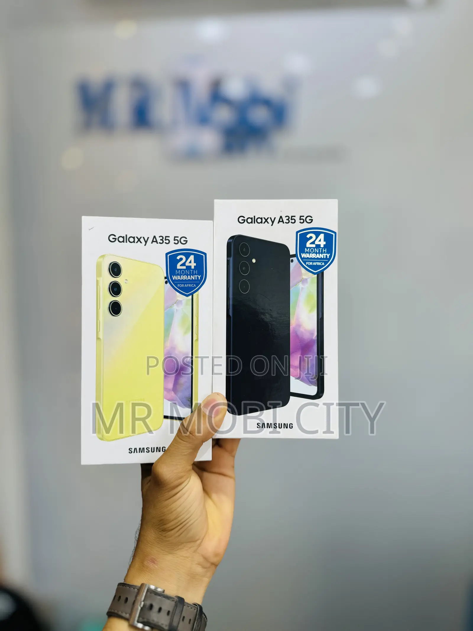 New Samsung Galaxy A35 128 GB Yellow