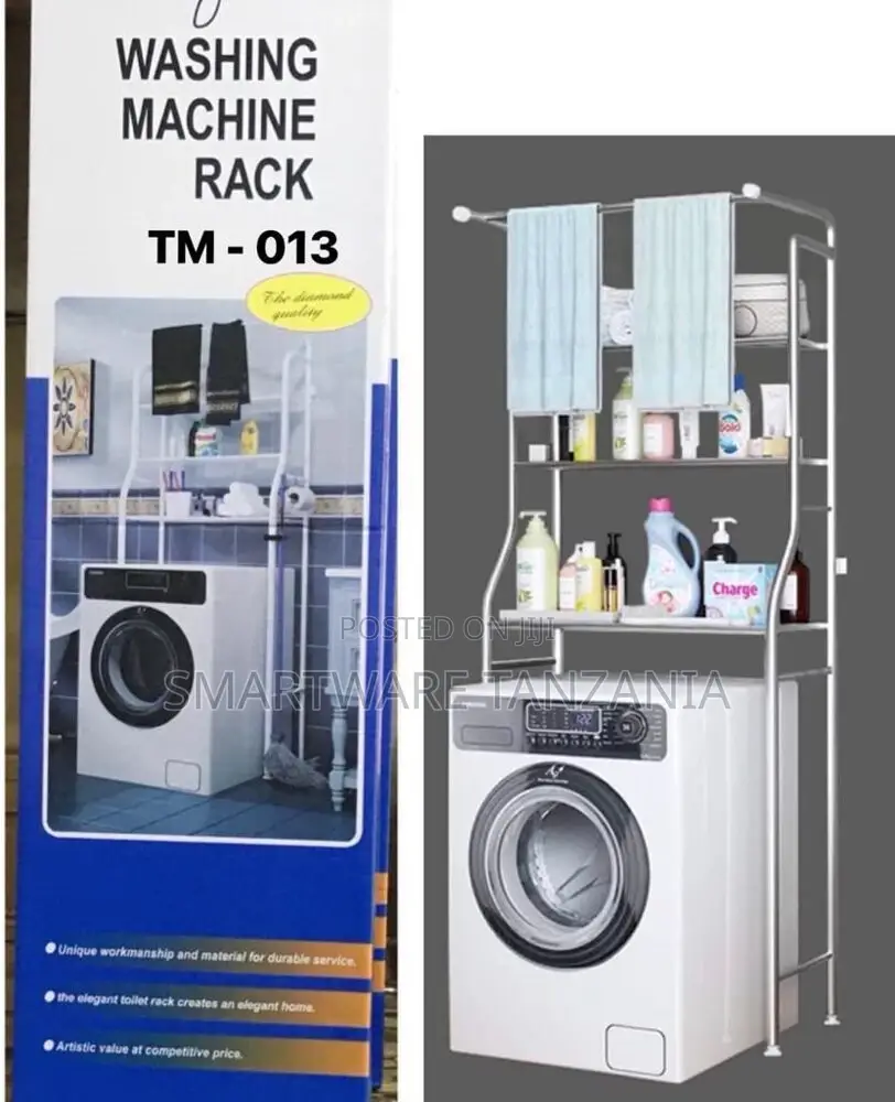 3-tier Washer Storage Frames For Over Toilet, Above Washer