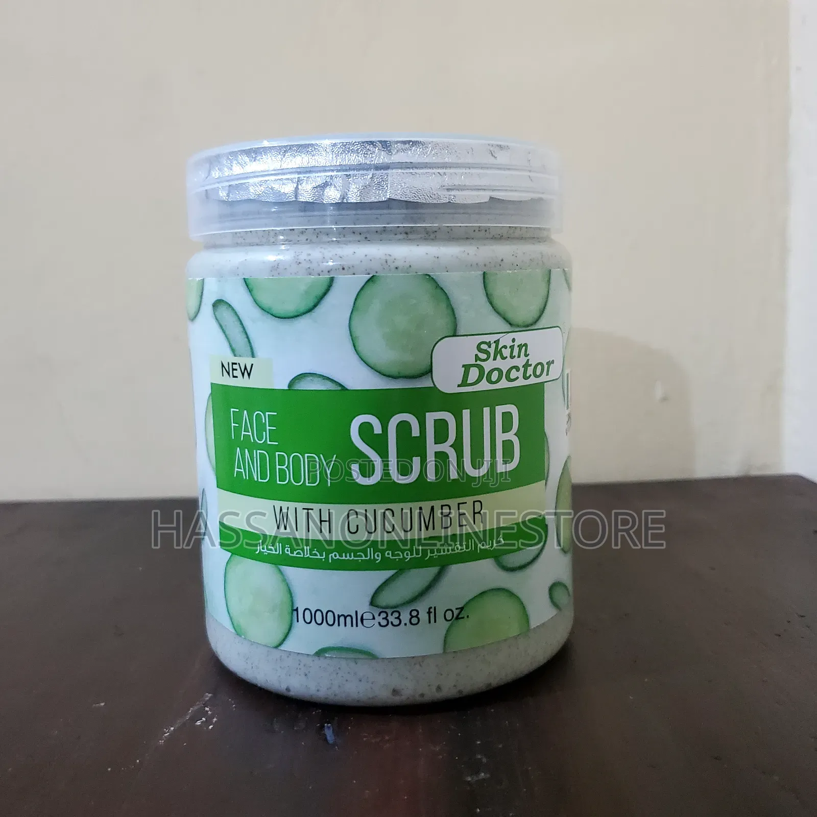 Skin Doctor Face and Body Scrub With Cucumber 1000ml