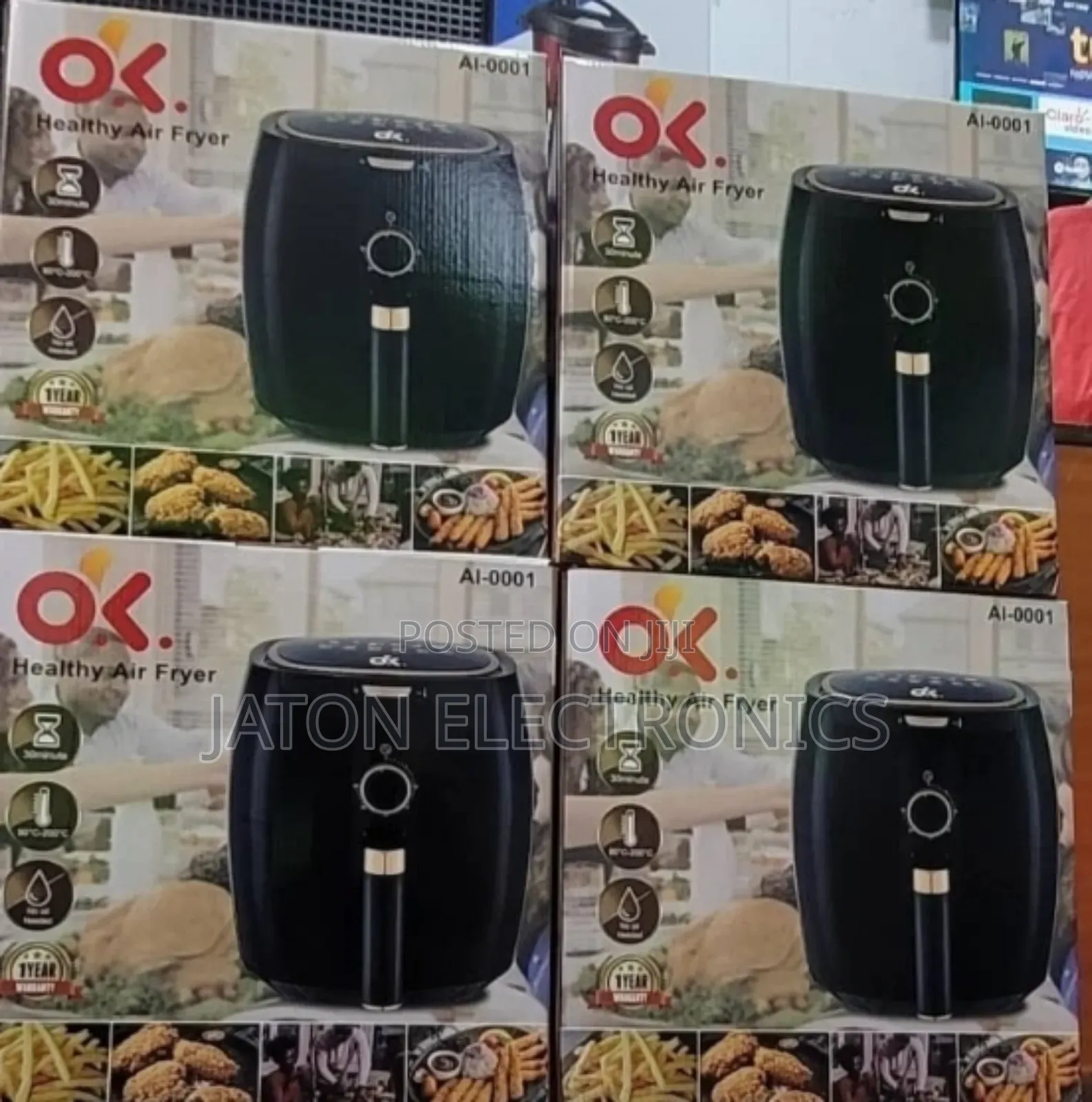 Ok Air Fryer 6.5 Liter