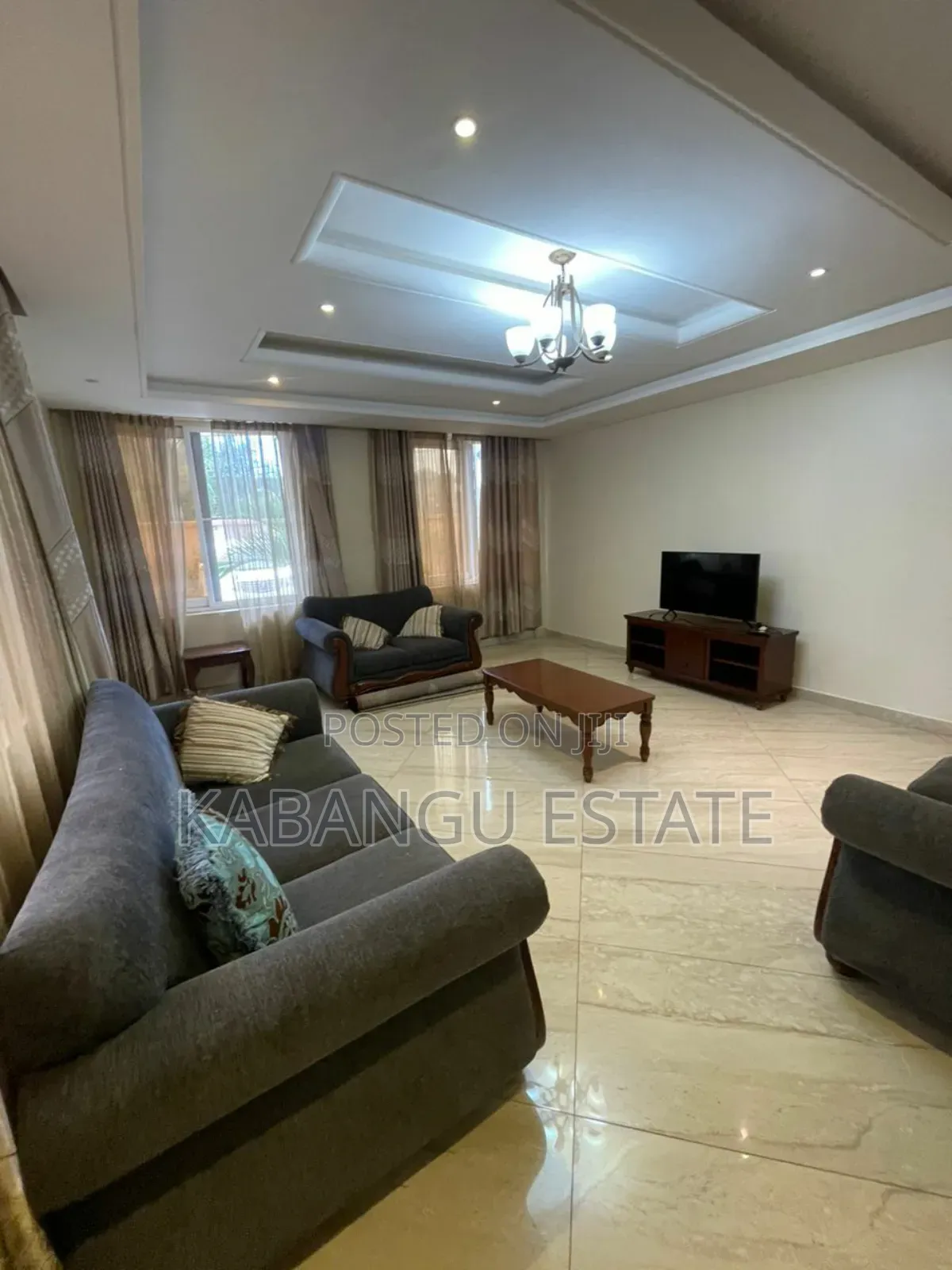Furnished 3bdrm Apartment in Mikocheni for rent