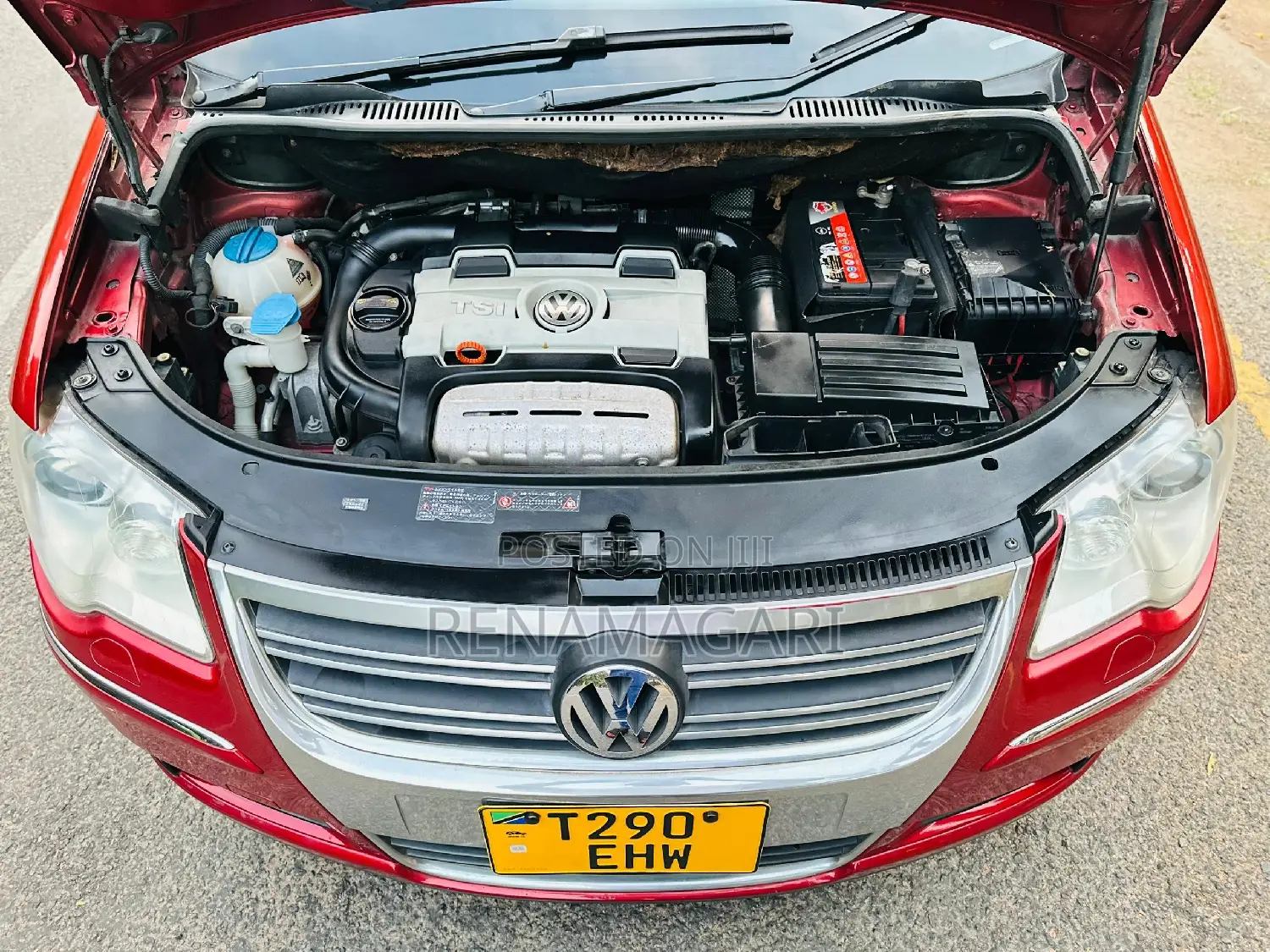 Volkswagen Golf SportWagen 2012 Red