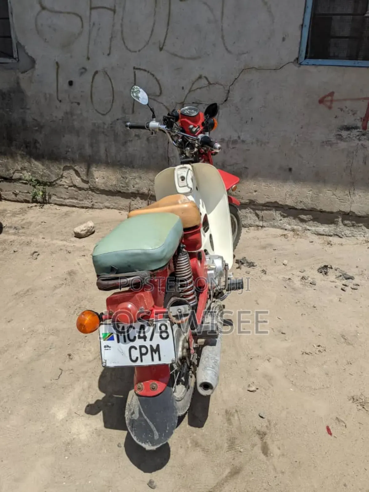 Honda CG110 2023 Red