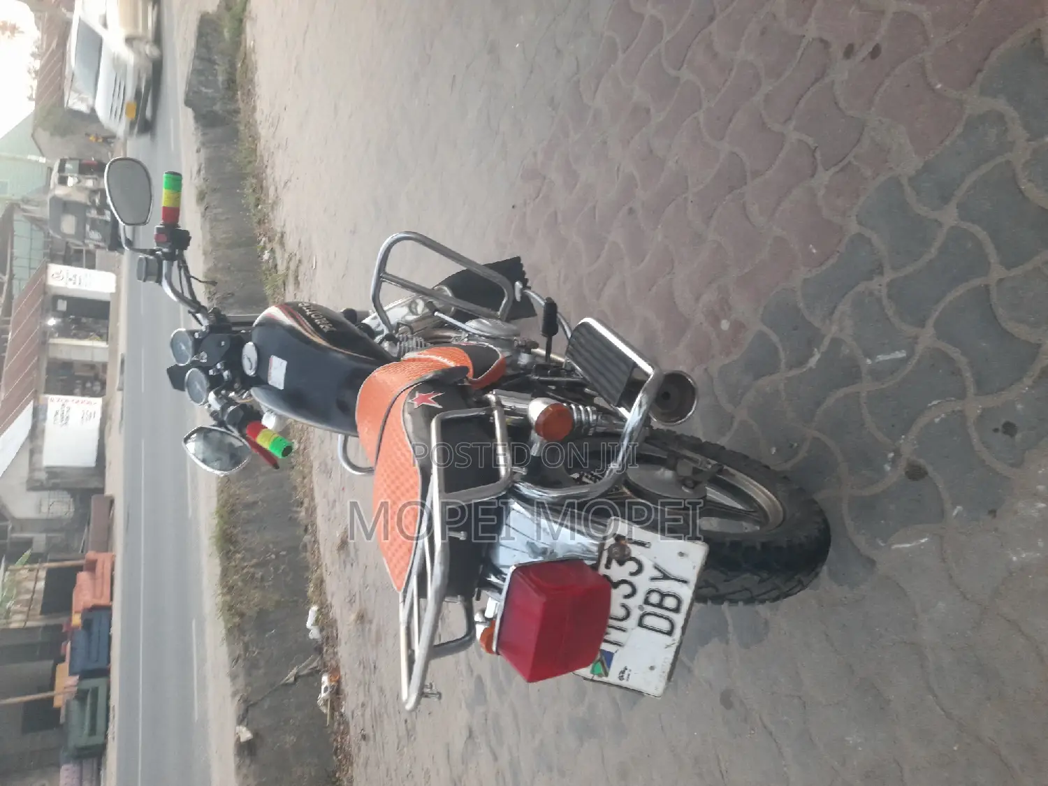 Haojue HJ125-8F 2022 Black