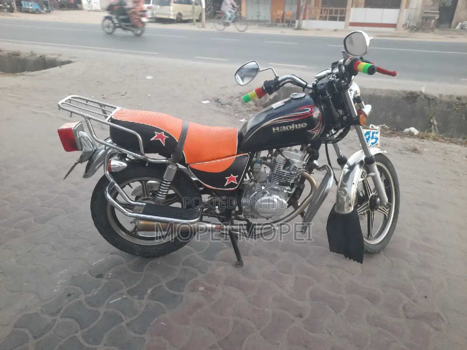 Haojue HJ125-8F 2022 Black