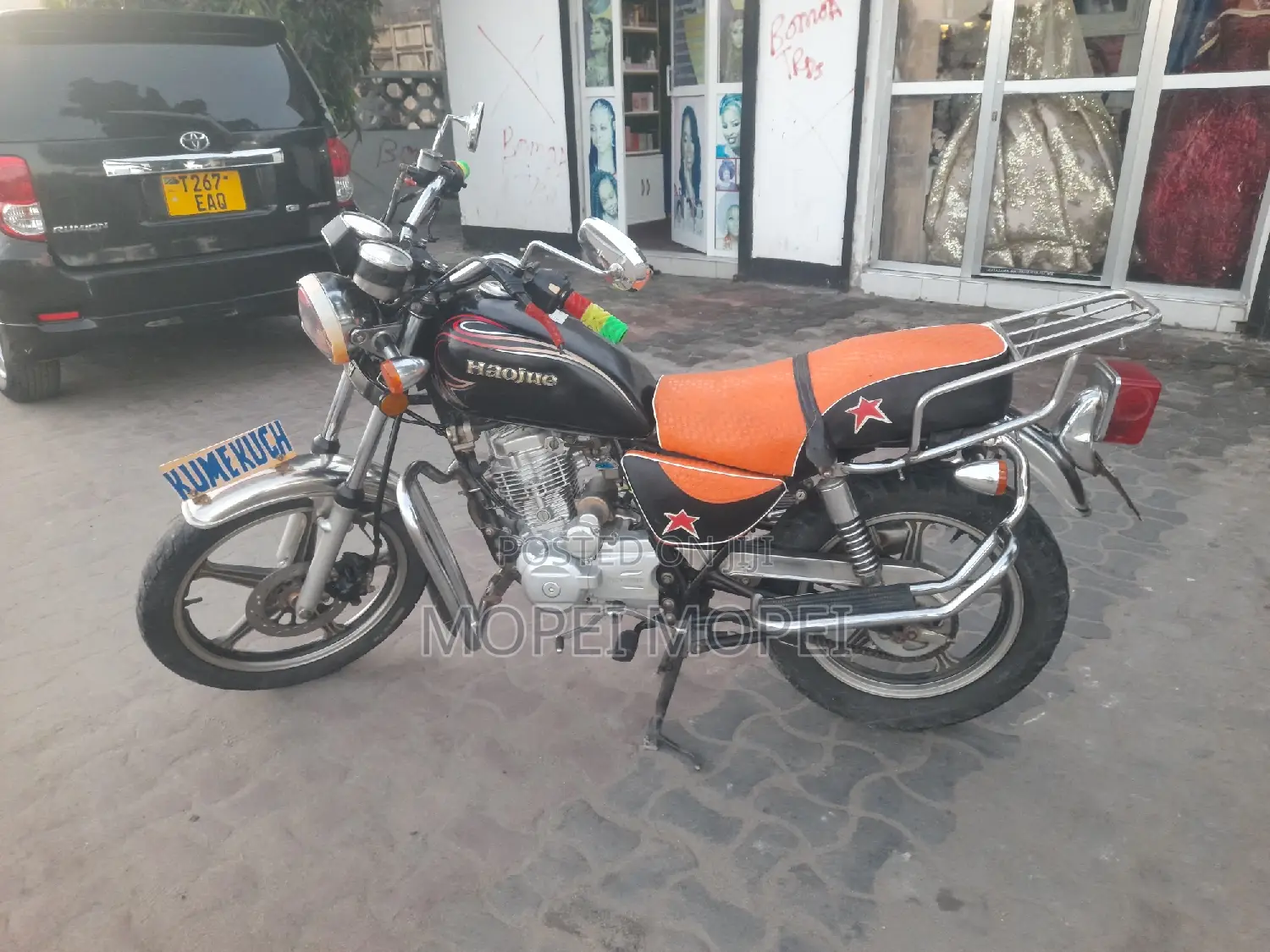 Haojue HJ125-8F 2022 Black